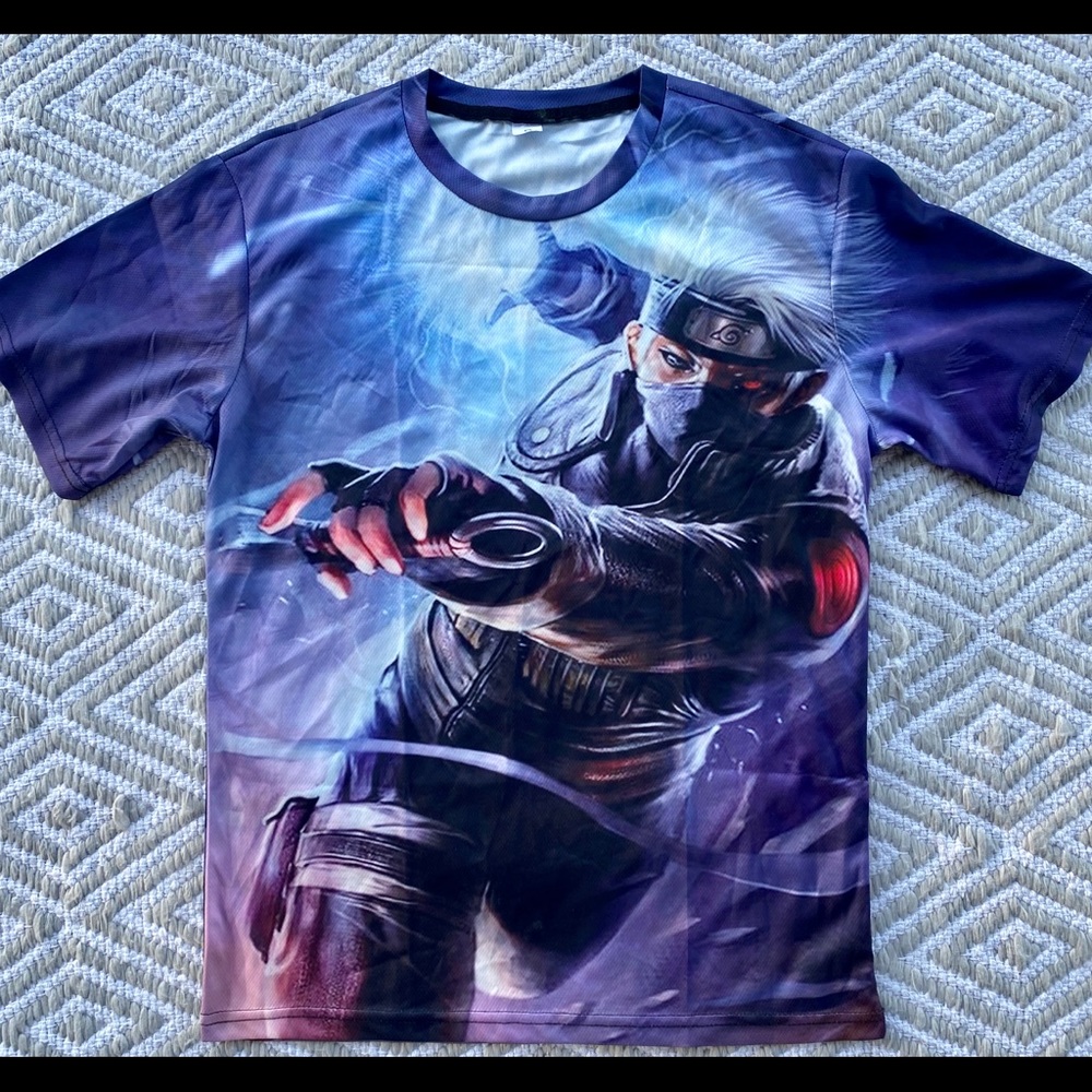 Kakashi naruto t-shirt